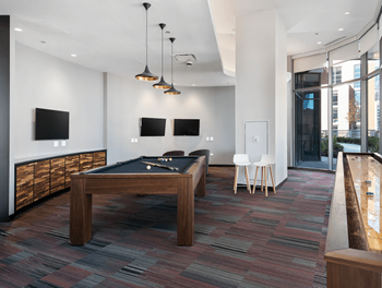 Game Room with Billiards and Shuffleboard at 1001 South State, Chicago, 60605